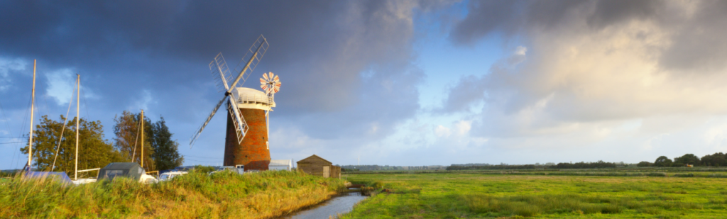 The Norfolk Broads | within easy reach of Pakefield | Luxury dog-friendly self-catering accommodation on the Suffolk Coast