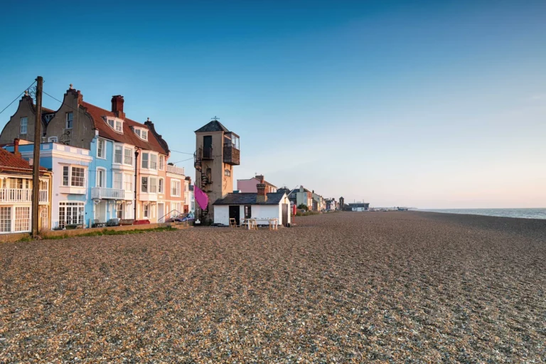 Aldeburgh beach - dog friendly self catering accommodation on the Suffolk coast