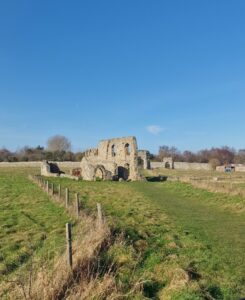 Greyfriars Abbey Dunwich - a circular walk by Suffolk Coastal Escapes