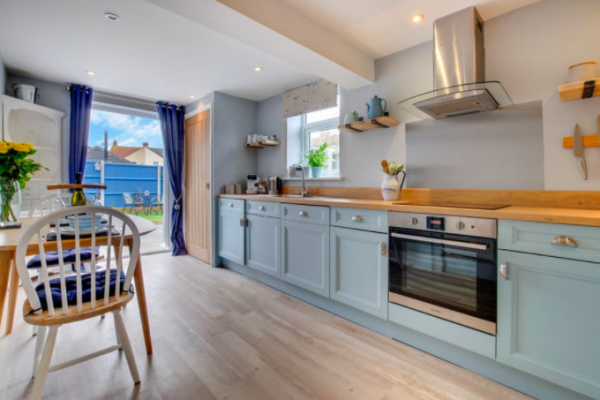 Avocet kitchen | dog friendly holiday home on the Suffolk coast