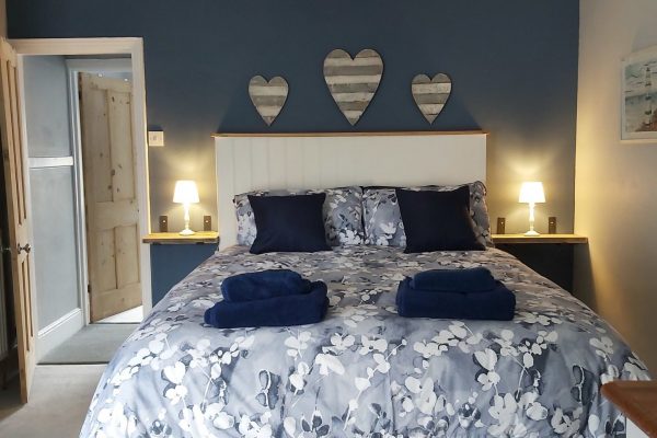 Seagull Cottage main bedroom | Suffolk Coastal Escapes | dog friendly holiday home on the Suffolk Coast