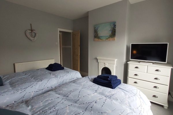 Seagull Cottage second bedroom | Suffolk Coastal Escapes | dog friendly holiday home on the Suffolk Coast