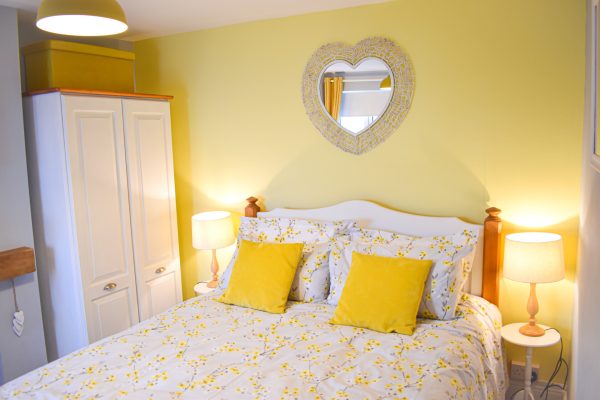 Avocet bedroom | dog friendly self catering accommodation on the Suffolk Coast