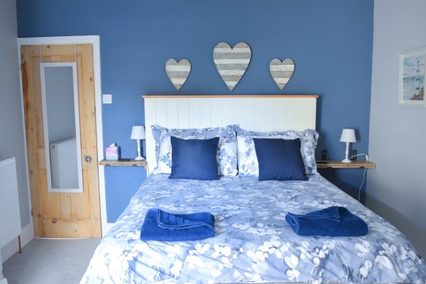Seagull Cottage main bedroom | Suffolk Coastal Escapes | dog friendly holiday cottage on the Suffolk Coast