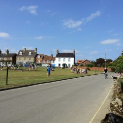 Walberswick village green | 14 miles from Pakefield on the Suffolk coast | luxury dog-friendly self-catering accommodation on the Suffolk coast